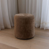 Rio Round Ottoman - Tilly Raisin