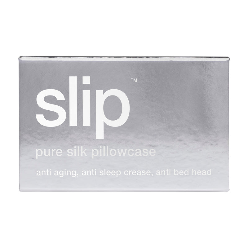 Slip Silk Pillowcase - Silver