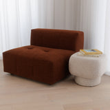 Saatchi Single Seat with No Arm - Preston Cinnamon