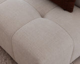 Saatchi Ottoman - Preston Marshmallow
