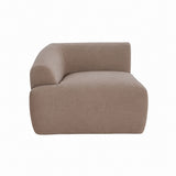 Sade Single Seat with LHS Arm - Preston Cobblestone