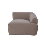 Sade Single Seat with RHS Arm - Preston Cobblestone