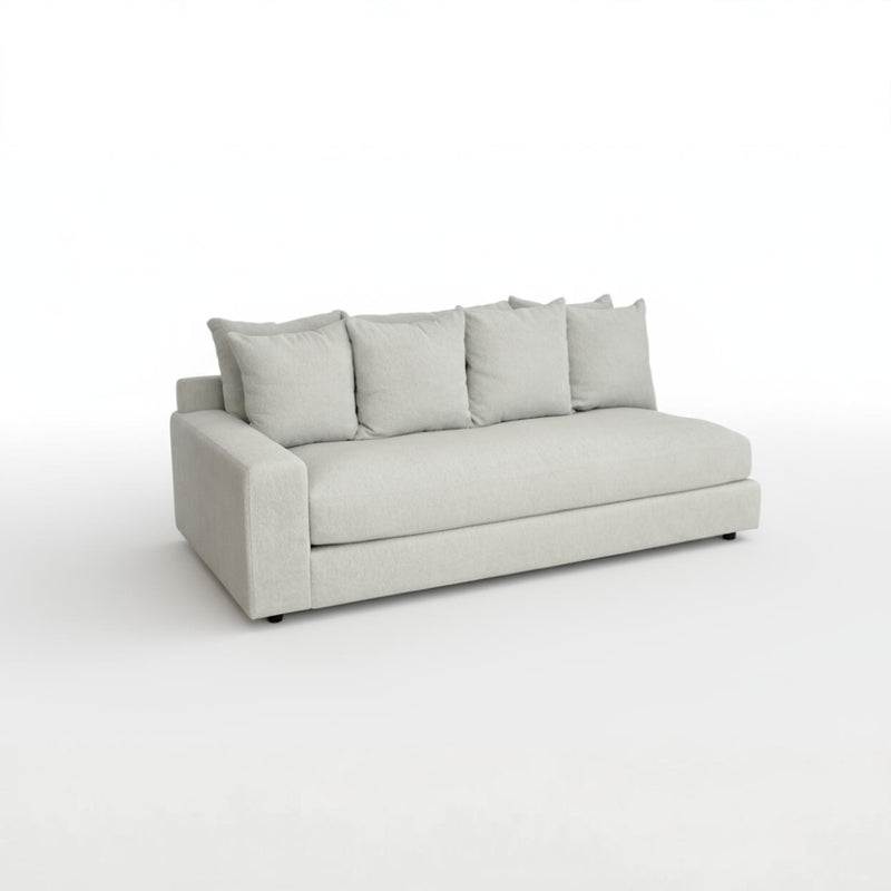 Sidney 2.5 Seater with LHS Arm - Cuddle Grey Gum