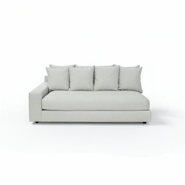 Sidney 2.5 Seater with LHS Arm - Cuddle Grey Gum