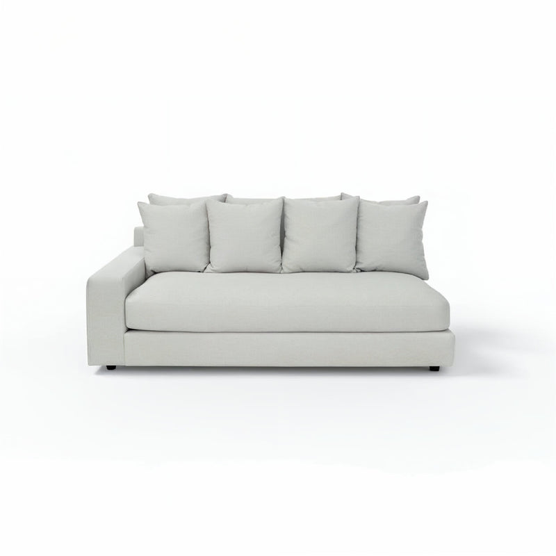 Sidney 2.5 Seater with LHS Arm - Cuddle Grey Gum