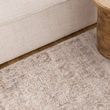 Solenne Distressed Vintage rug - Beige & Blue