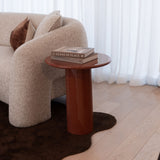 Sora Side Table - Rust