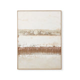 Subtle Shift Hand Painted Wall Art - Beige