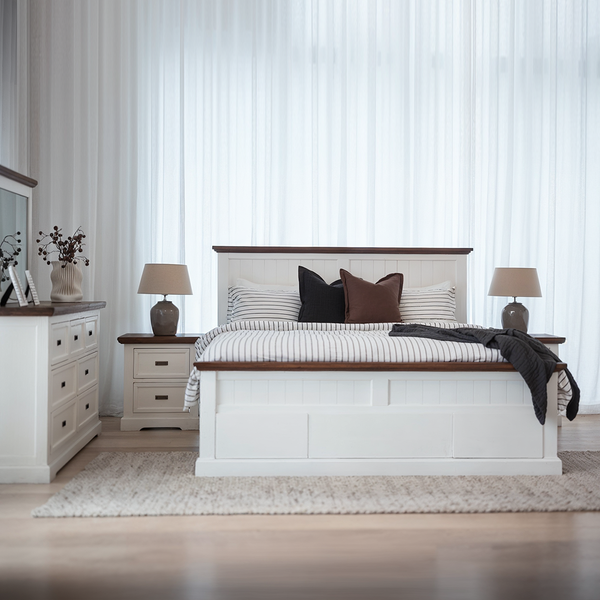 Surrey Bedroom Suite with Dressing Table and Mirror