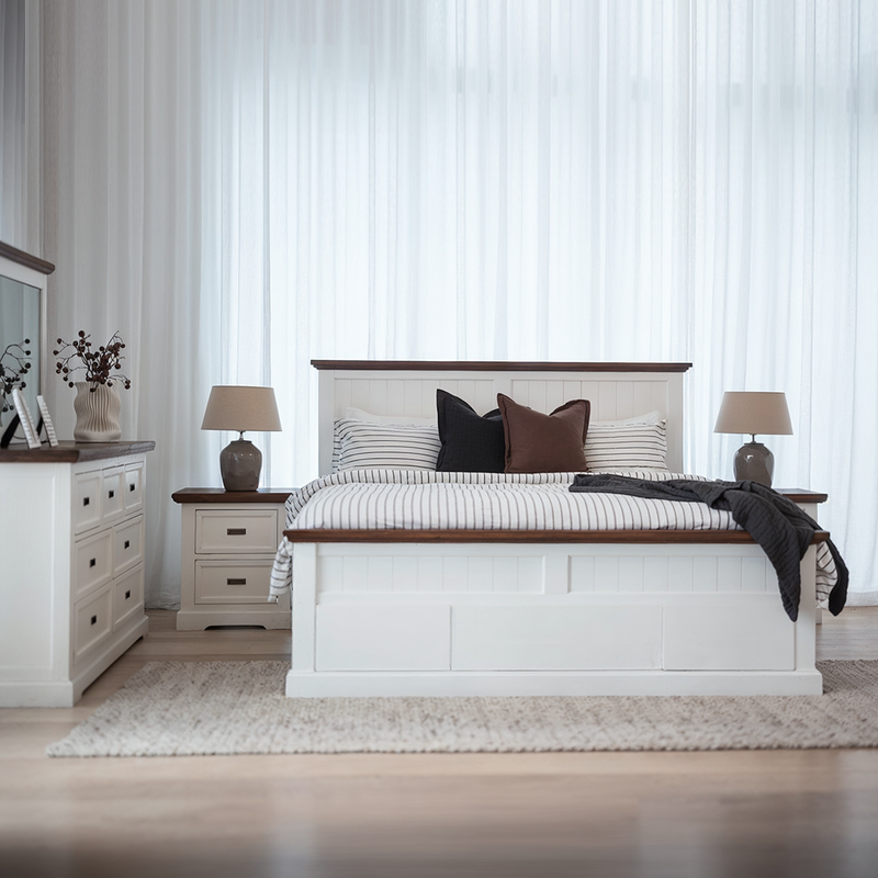 Surrey Bedroom Suite with Dressing Table and Mirror