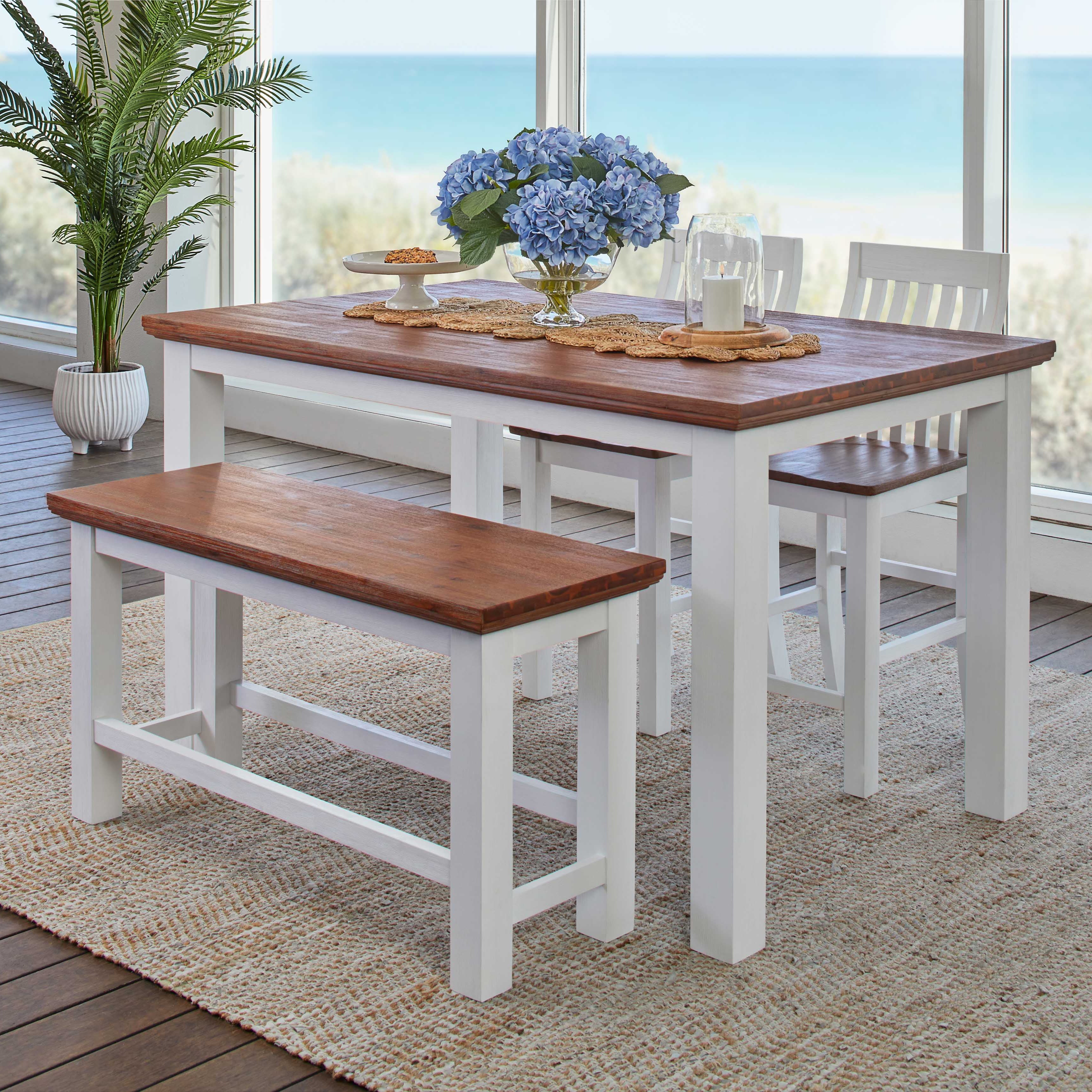 Buy Surrey Counter Table Dining Set with Bench in Perth, Osborne Park