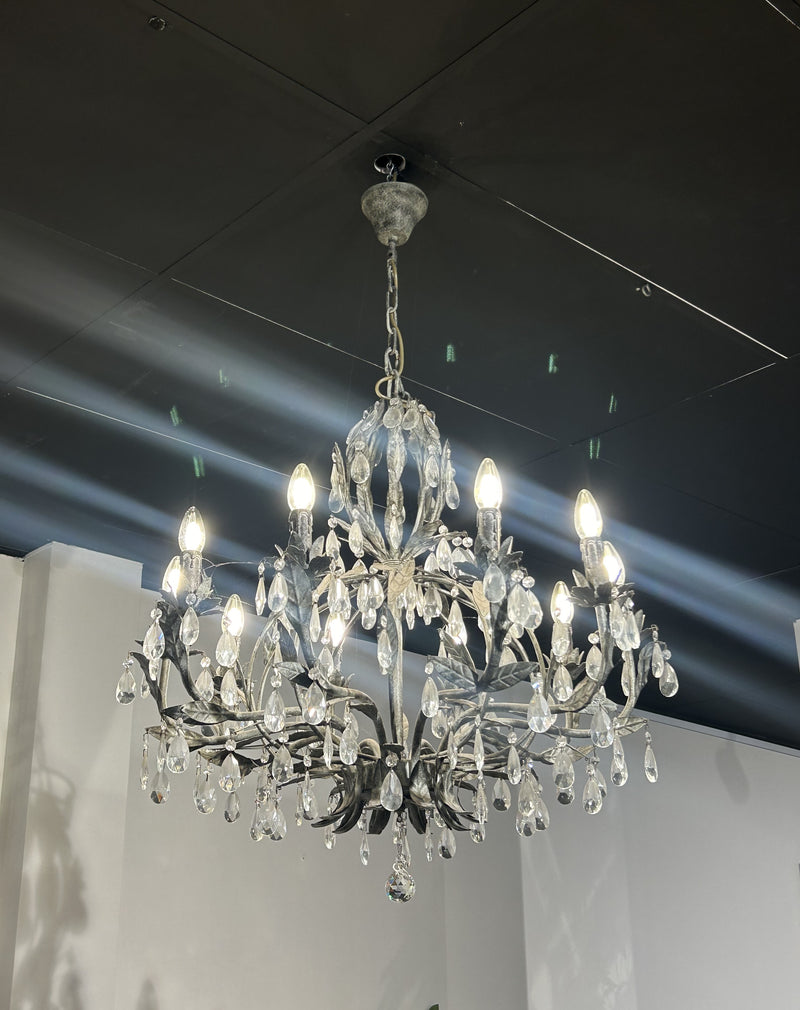 Taupe Large Chandelier