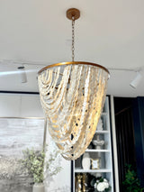 Pearl Oval Chandelier