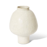 Talula Footed Vase - Beige