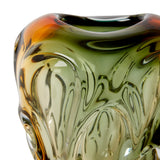 Josiah Vase 22cm - Amber/Black
