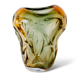 Josiah Vase 27cm - Amber/Black