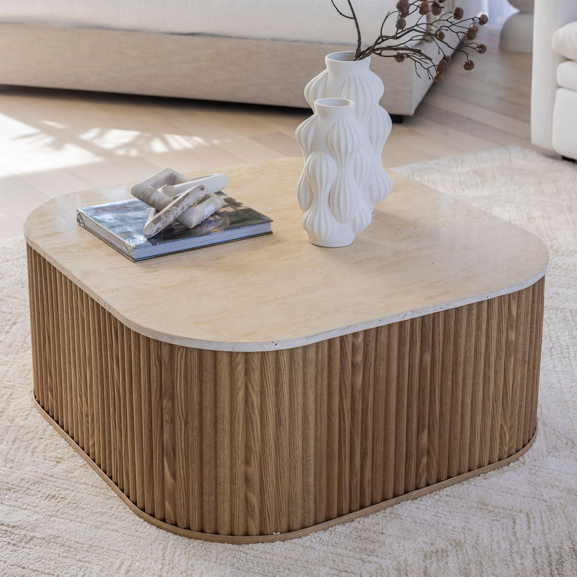 Buy Travertine Coffee Table in Perth, Osborne Park, & Joondalup – The ...