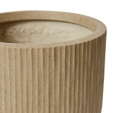 Tenesha Fibrestone Planter Set of 3 - Brown