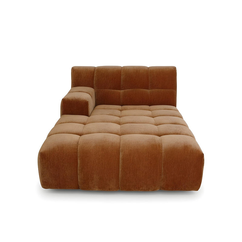 Valletta LHS Chaise - Mystique Biscoff