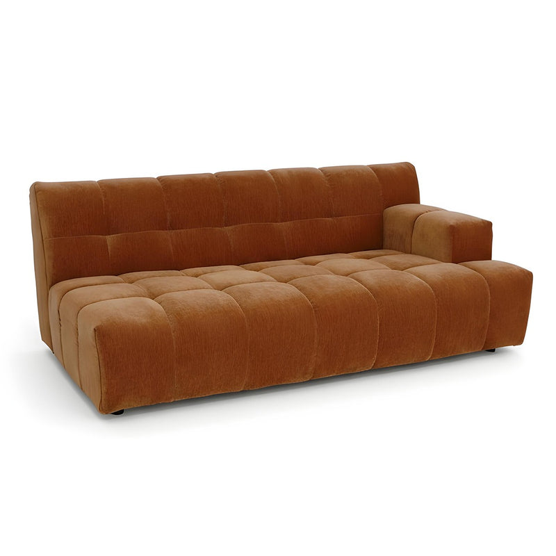 Valletta 2.5 Seater with RHS Arm - Mystique Biscoff