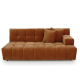 Valletta 2.5 Seater with RHS Arm - Mystique Biscoff
