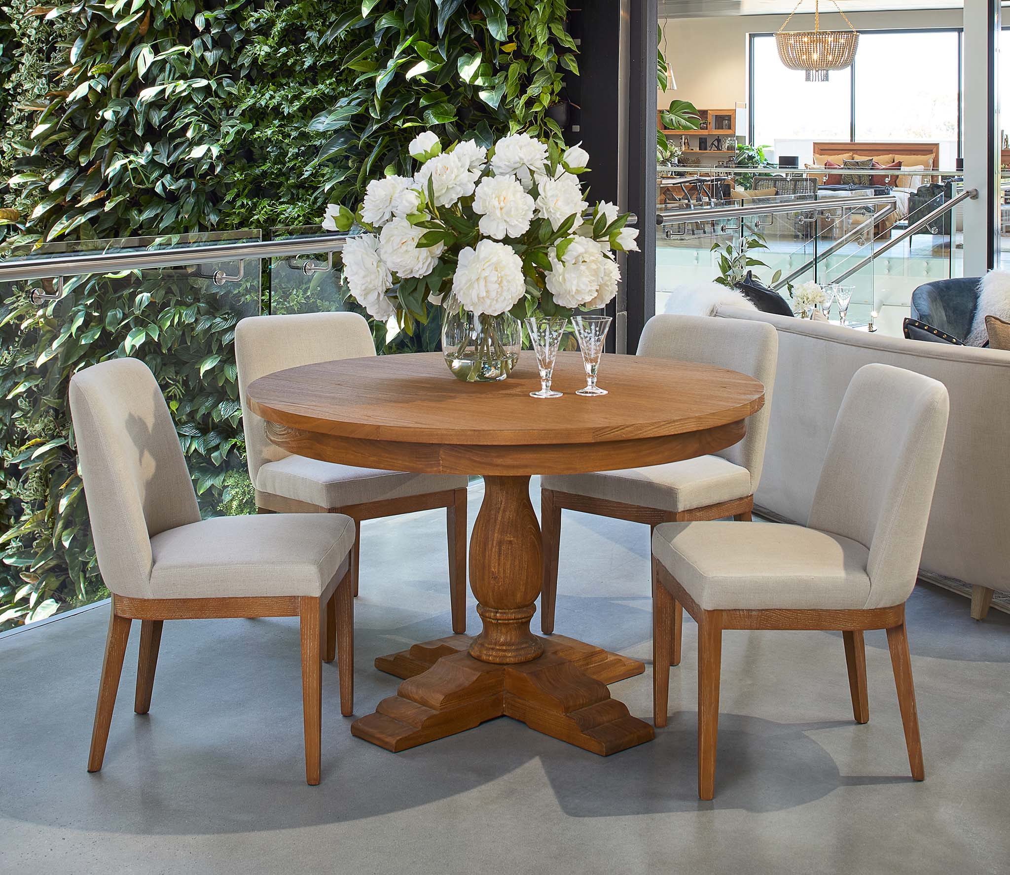 Buy Small Round Wooden Venus Dining Tables in Perth, Osborne Park