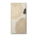 Manabu I Hand Painted Wall Art - Brown