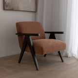 Windsor Armchair - Desert with Walnut Legs
