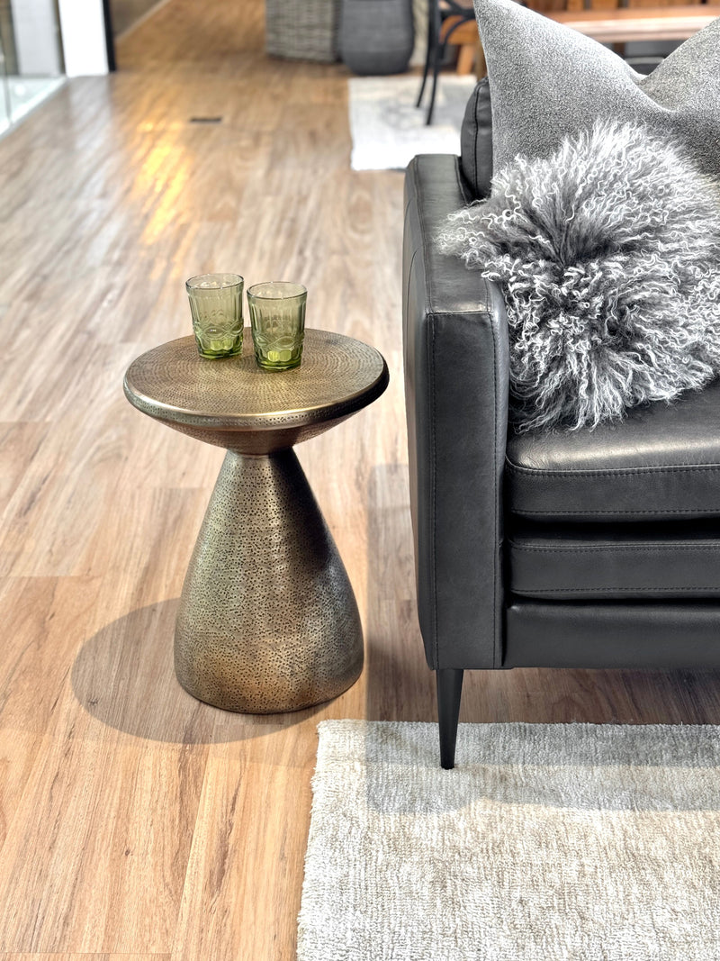 Banbury Hand Beaten Brass Table