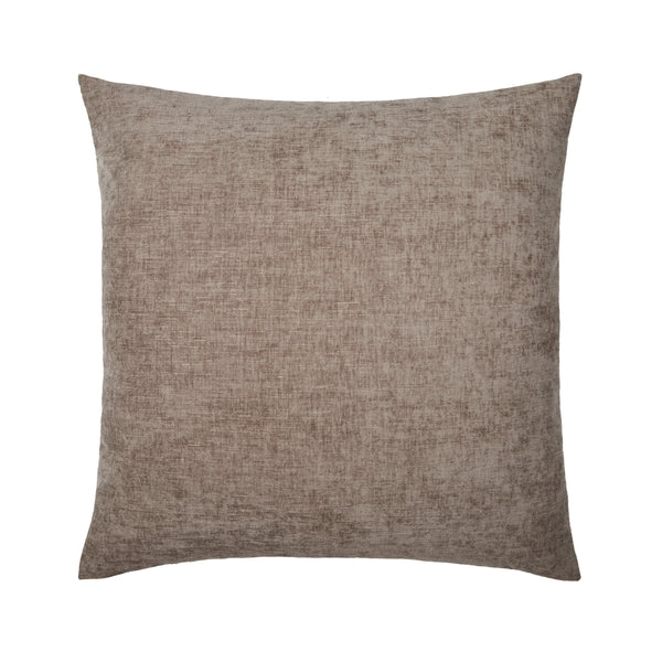 Bellanger Chenille & Feather Cushion - Taupe