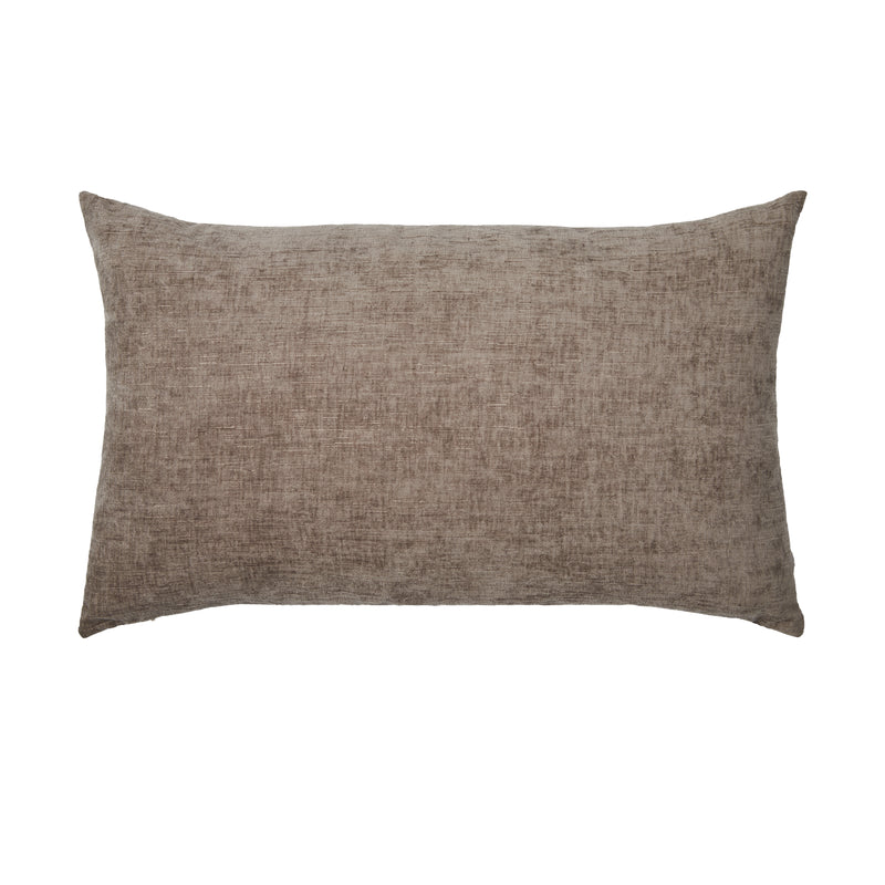 Bellanger Chenille & Feather Cushion (30x50) - Taupe