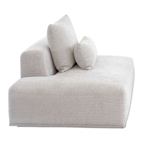 Axel 2 Seater Left Terminal - Grey Gum