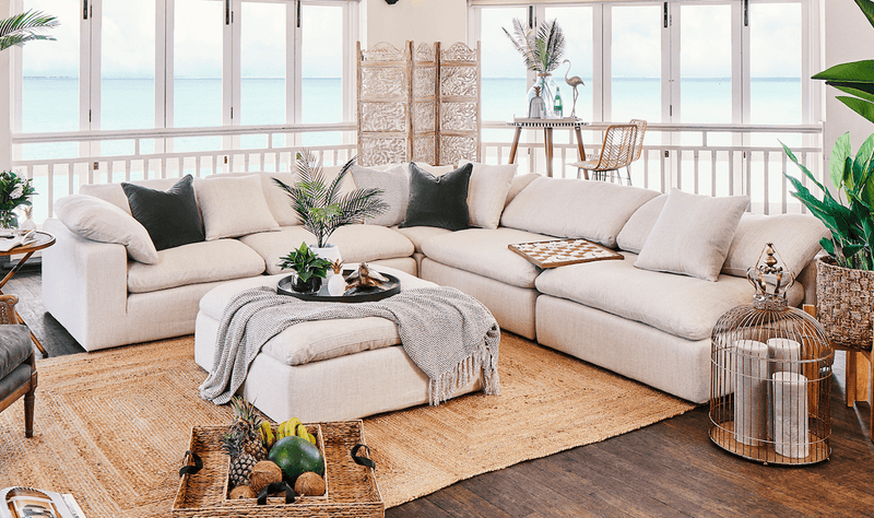 Buy Hamptons Style Cloud Lounge Sofa in Perth Osborne Park