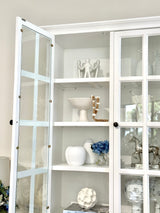 Hampton Full Glass 4 Door Display Cabinet