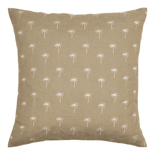 Palm Tree Embroidered Cushion