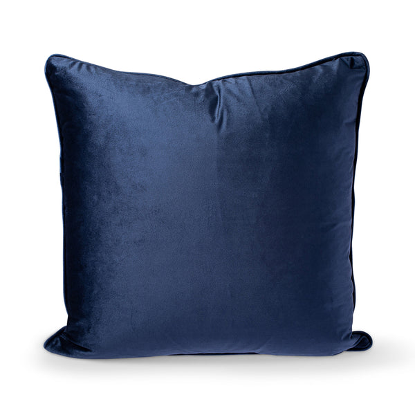 Florence European Feather Cushion - Navy