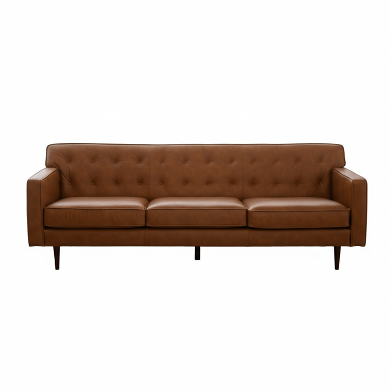 Chiswick Leather 3 Seater Sofa