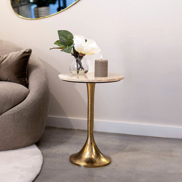 Akala Marble Side Table