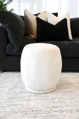 Holland Small Ottoman - Milk