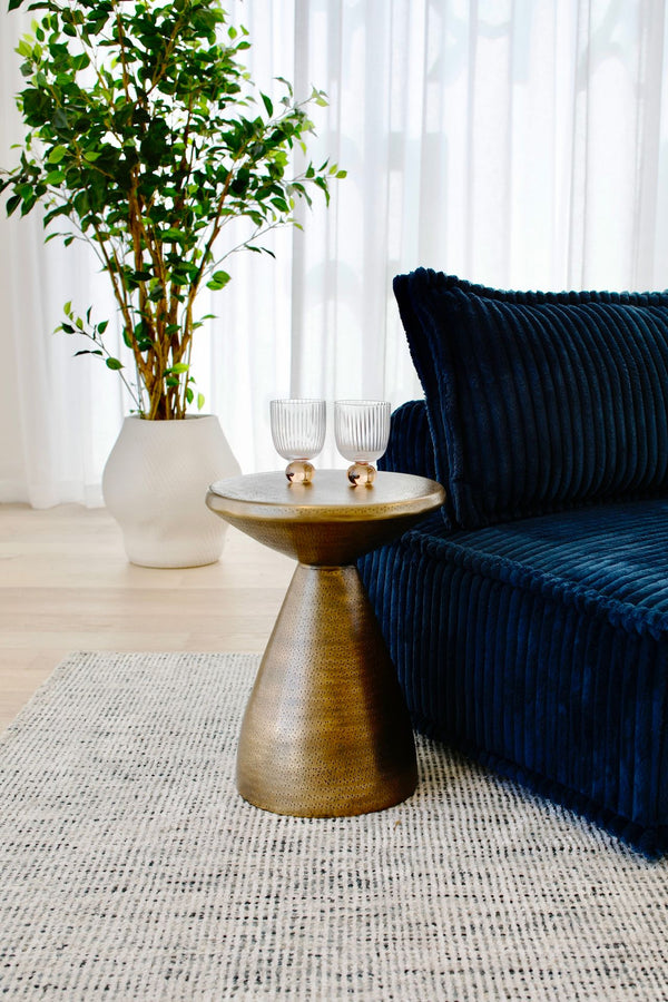 Banbury Hand Beaten Brass Table