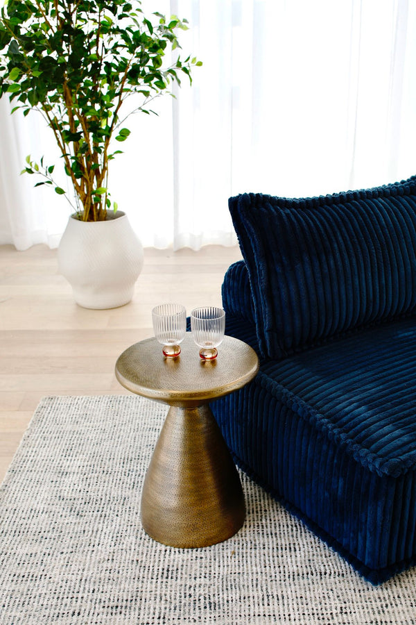 Banbury Hand Beaten Brass Table