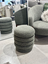 Tiana Boucle  Ottoman - Sage