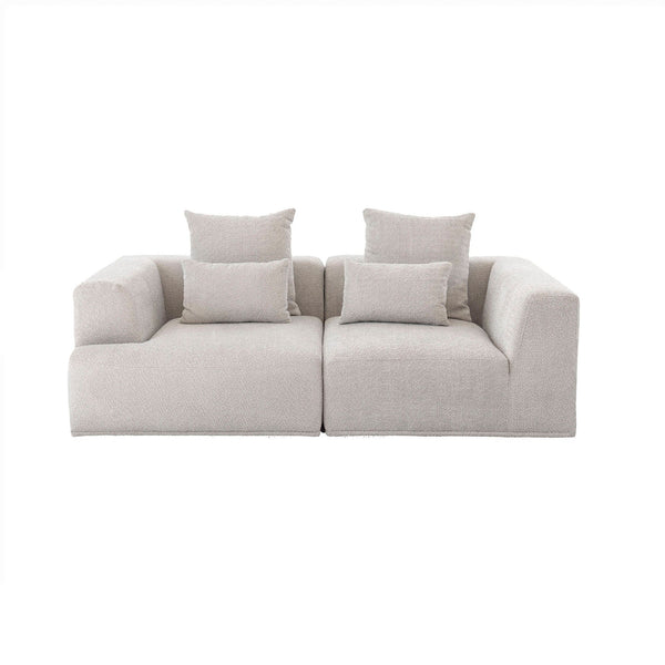 Axel 3 Seater Lounge - Grey Gum