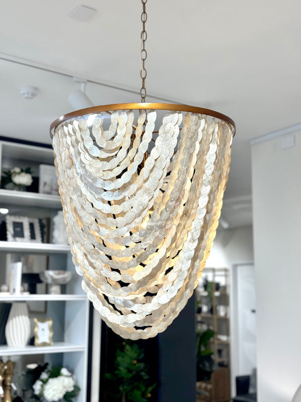 Pearl Oval Chandelier