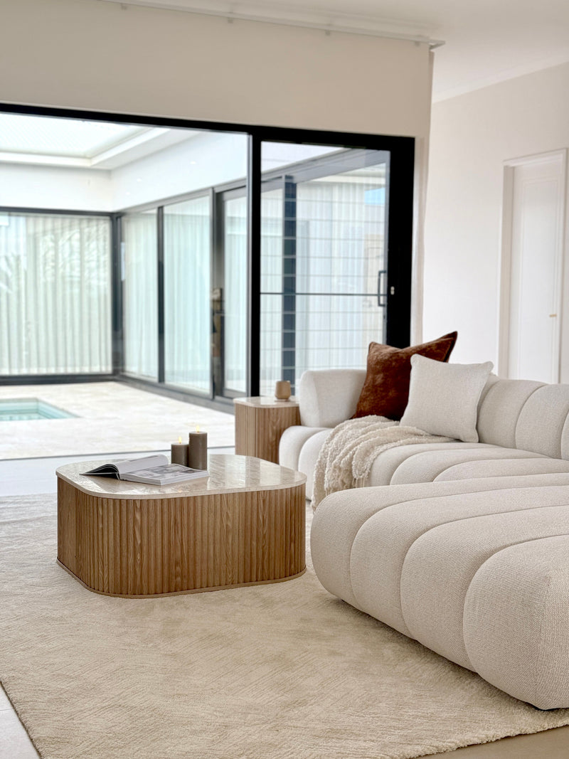 Travertine Coffee Table