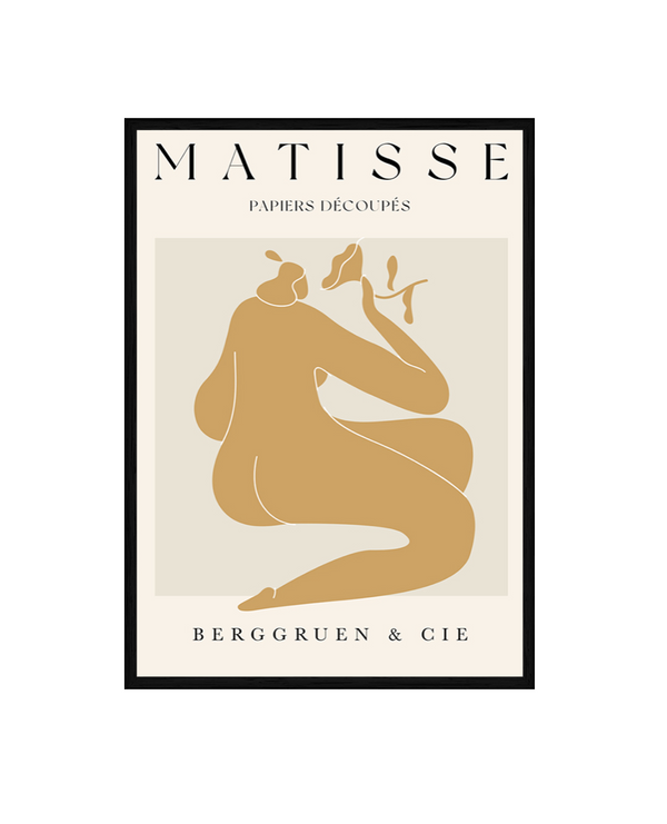 Matisse Gold - Black Box Frame