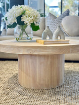 April Coffee Table - Whitewash