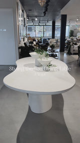 Iliad 2400 Dining Table - White