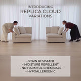 Replica Cloud 3 Seater - Harpo Natural