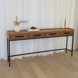 Portland 4 Drawer Console